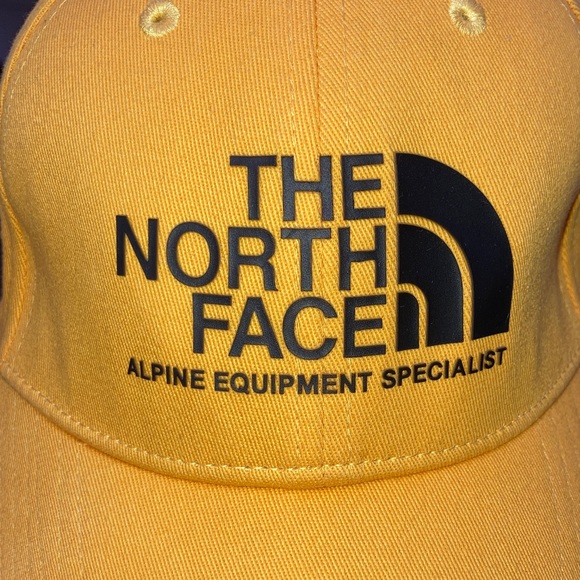 The North Face Classic Yellow Cotton Cap OSFM EUC - Picture 7 of 7